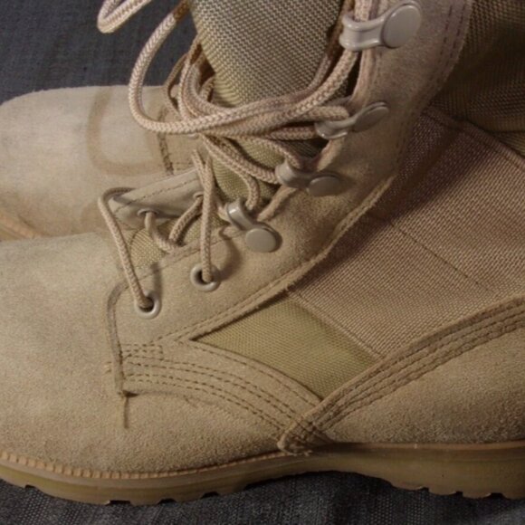 USGI HOT WEATHER TACTICAL MILITARY SPEED LACES sz5 1/2W COMBAT BOOTS SV 410 main image 5